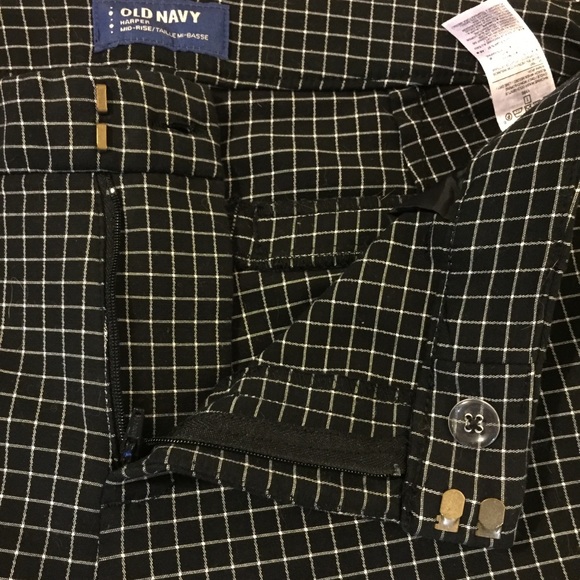 Harper Grid Patterned Slacks - Picture 8 of 9